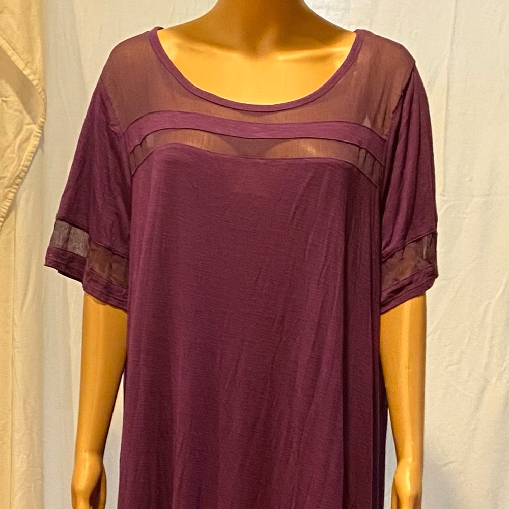 American Rag Purple Blouse Boulder Crown Jewel